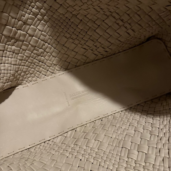 Falor cream large snap closer leather purse - Picture 7 of 7